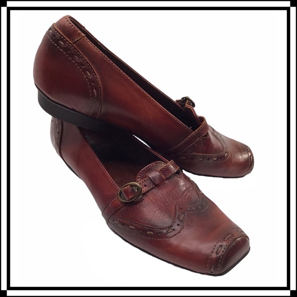 PIKOLINOS Leather Mary-Jane Style Slip-Ons. 36 - Picture 1 of 11